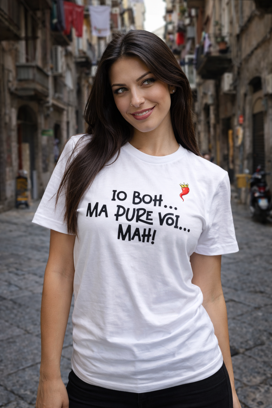 T-shirt - IO BOH… MA PURE VOI… MAH!