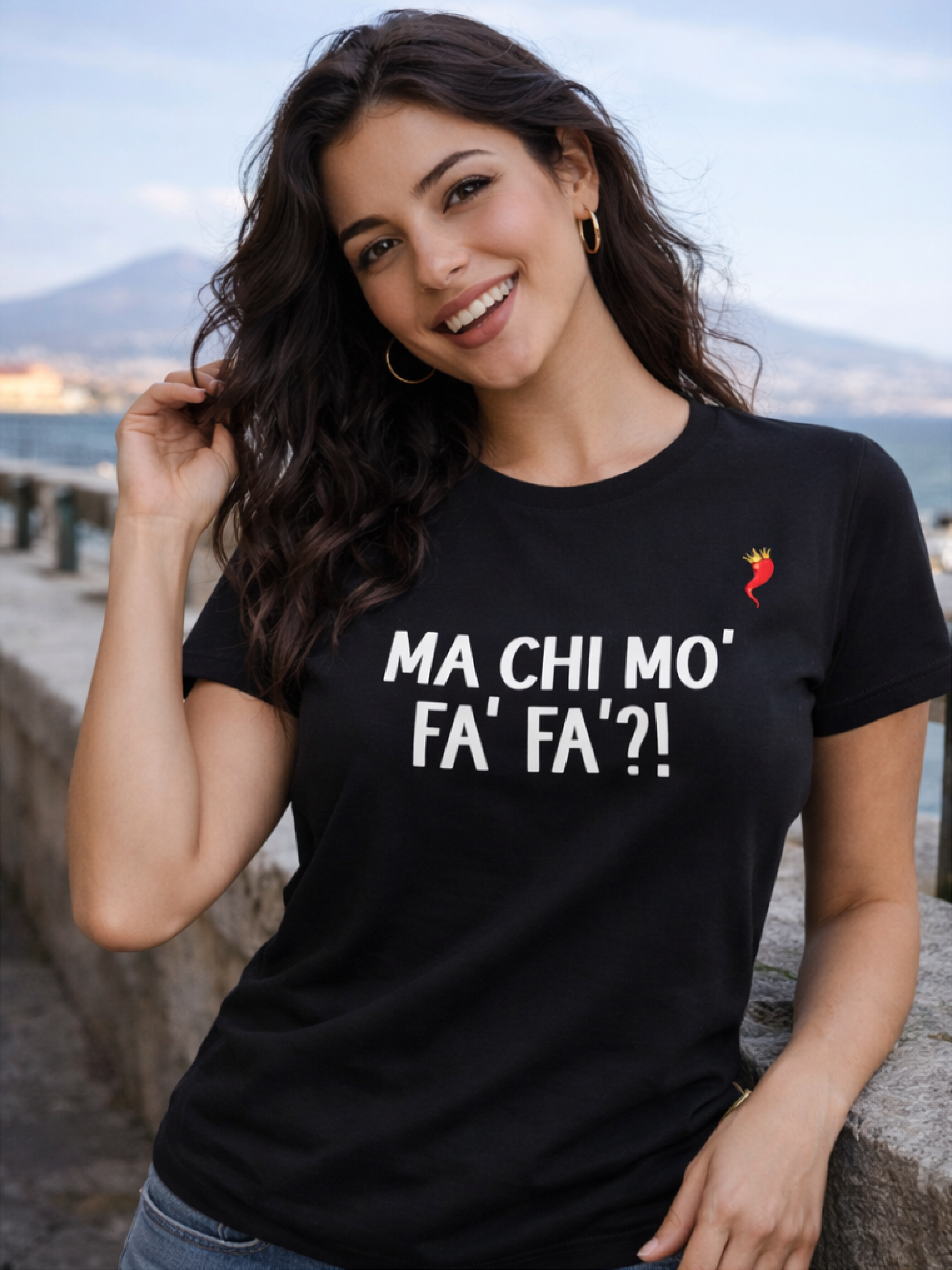 T-shirt “Ma chi mo’ fa’ fa’?!"