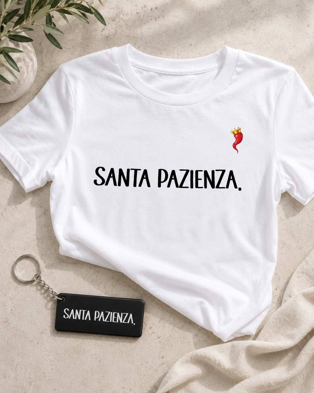 Portachiavi "Santa Pazienza" – Sciò Sciò Ciucciuè
