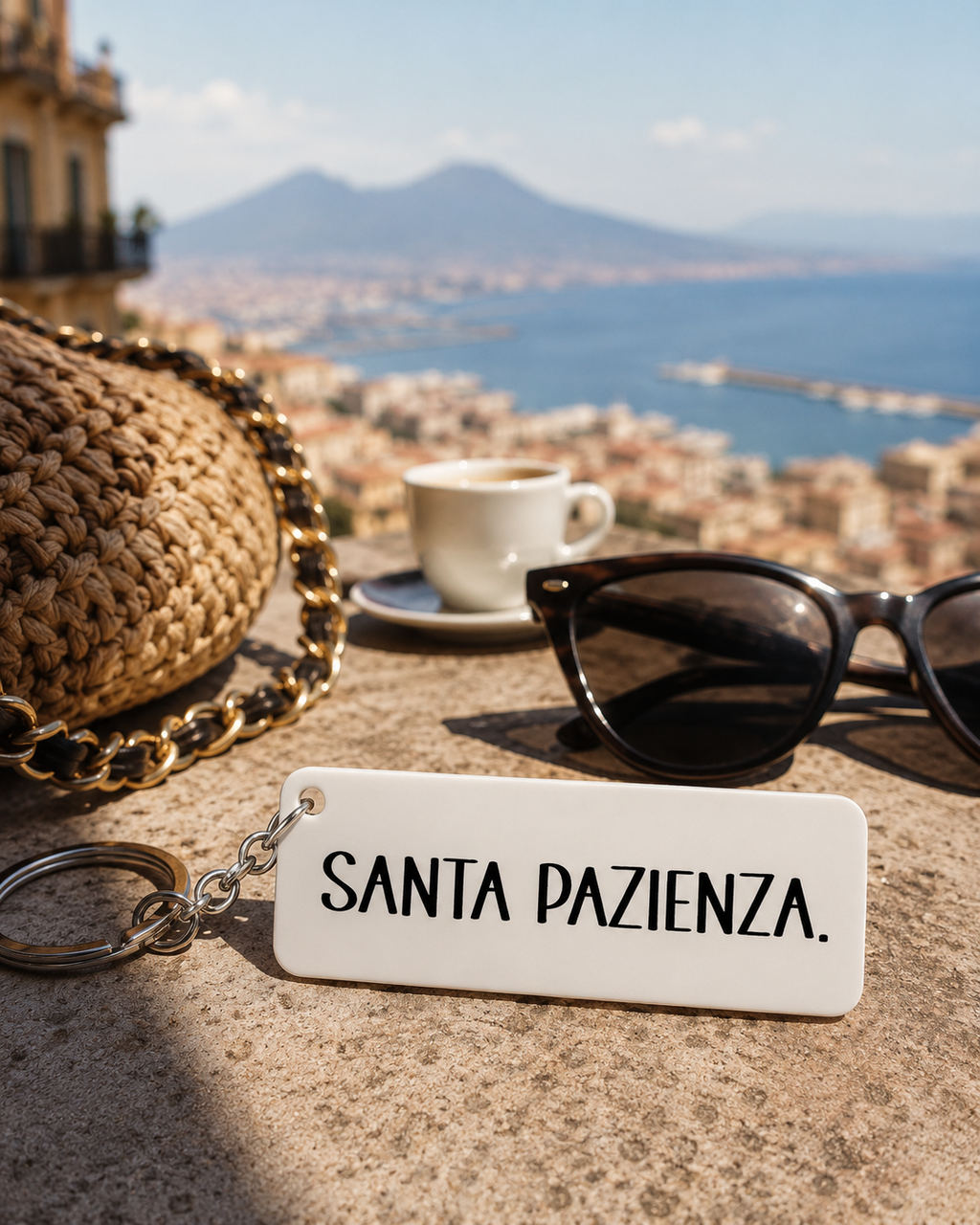 Portachiavi "Santa Pazienza" – Sciò Sciò Ciucciuè