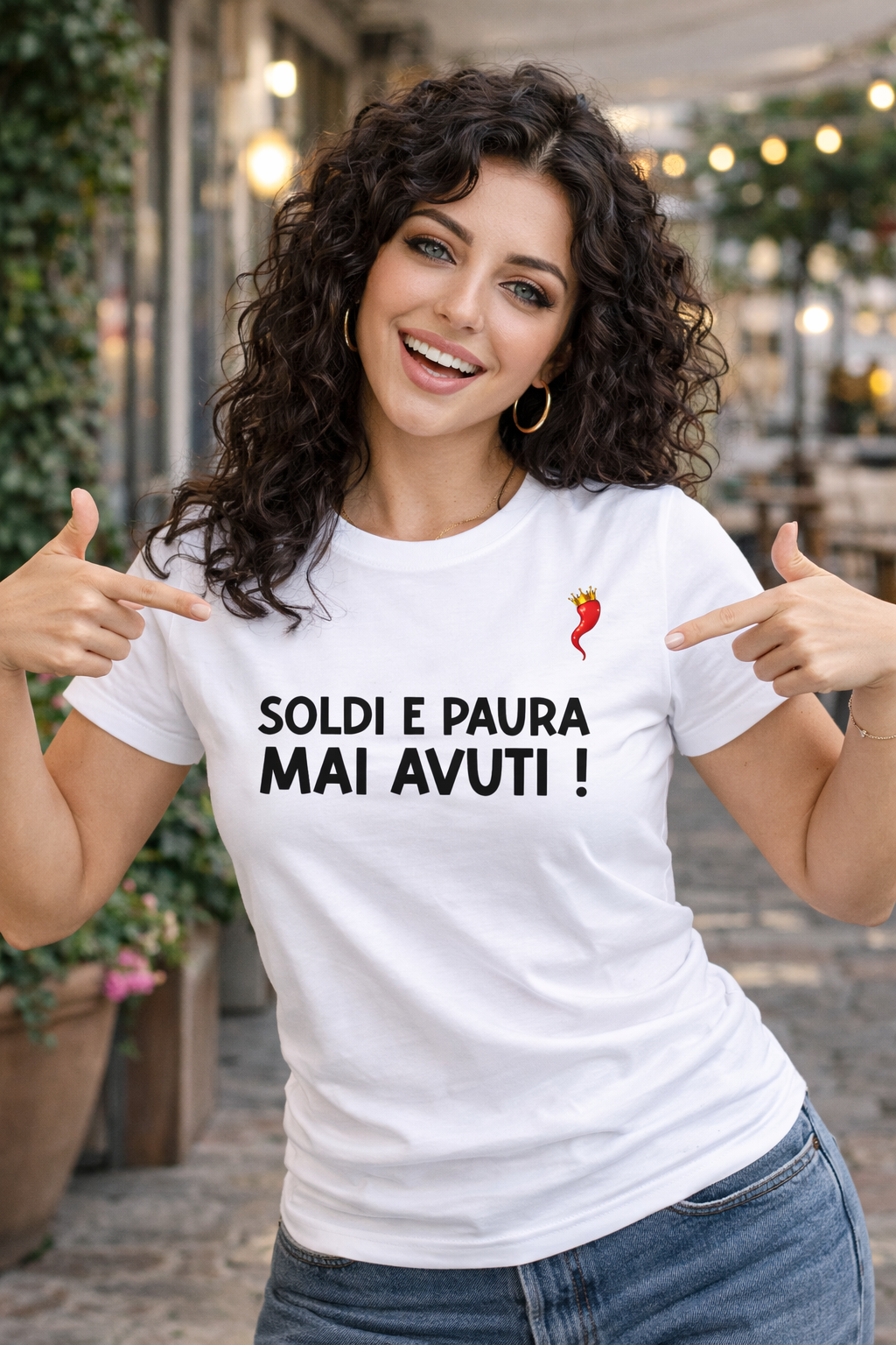 T-shirt “Soldi e Paura mai avuti”