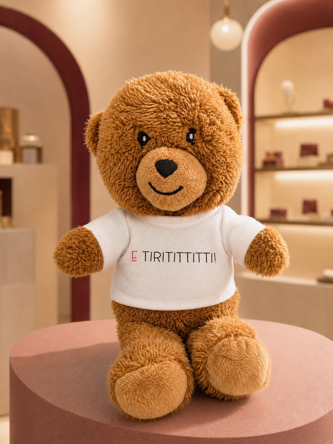 Ciro orsetto con maglietta E Tiritittititti