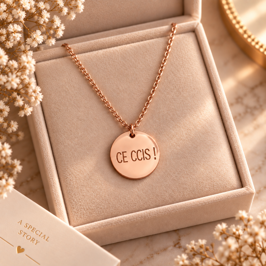 Collane Taglienti CE CCIS finitura oro rosa