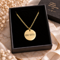 Collana Tagliente Odio Tutti - Oro