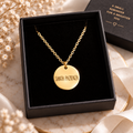 Collana Tagliente Santa Pazienza - Oro