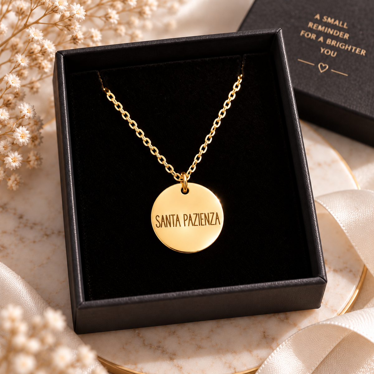 Collana Tagliente Santa Pazienza - Oro