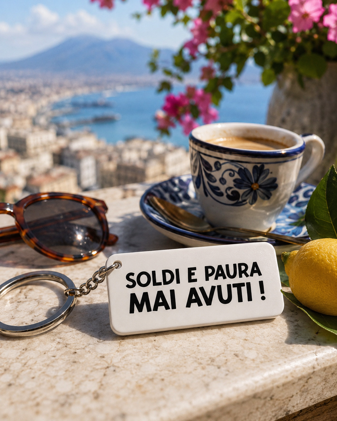Portachiavi "Soldi e paura mai avuti" – Sciò Sciò Ciucciuè