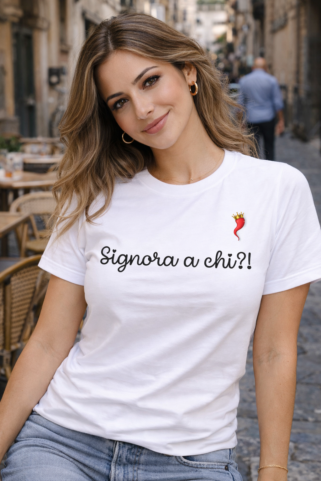 T-shirt “Signora a chi?!?”